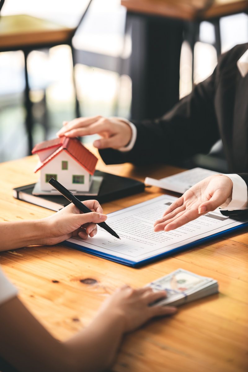 real estate investment ideas and sign a contract